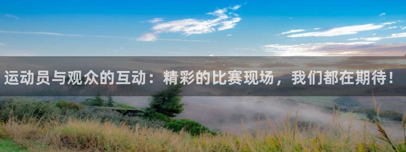 J9官方正版app代理：运动员与观众的互动：精彩的比